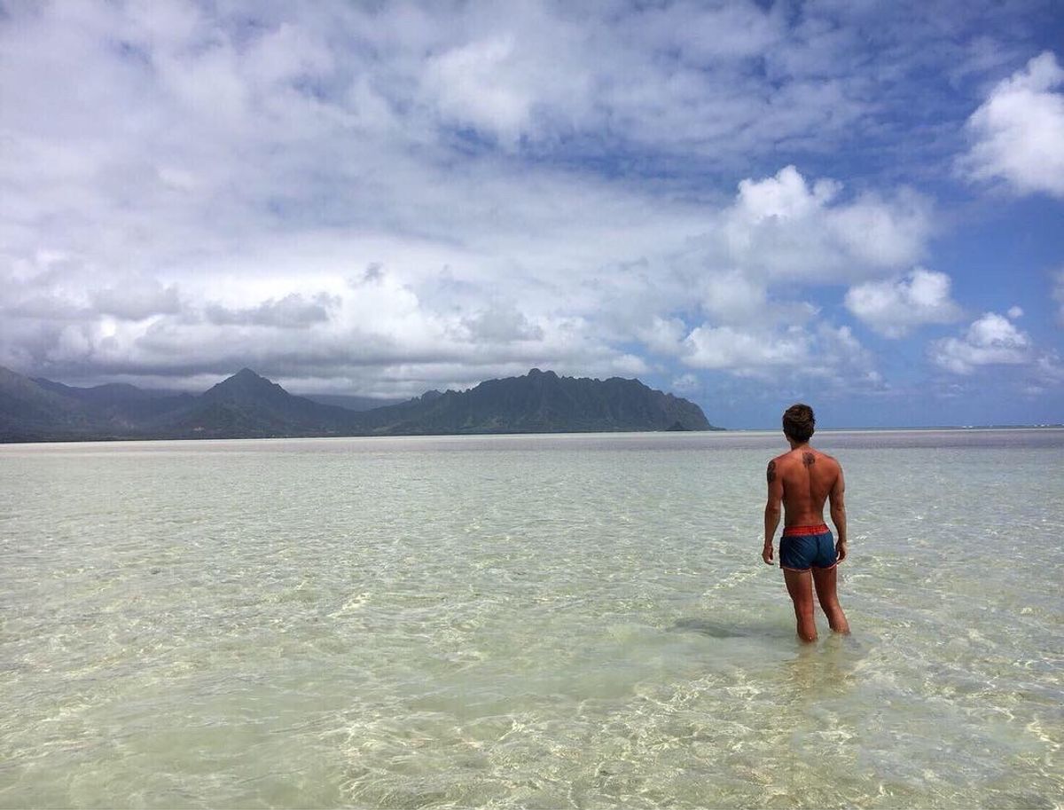 恒例のココヘッド！
2回目のサンドバー！サンドバーはかつてない天気と水深で...