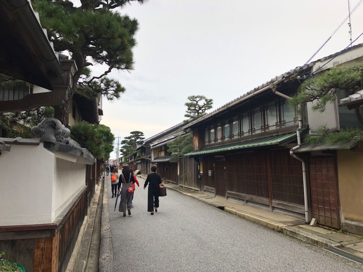 午後は江戸期の街並みを残している近江八幡へ。落ち着いたいい雰囲気の街でしたね。