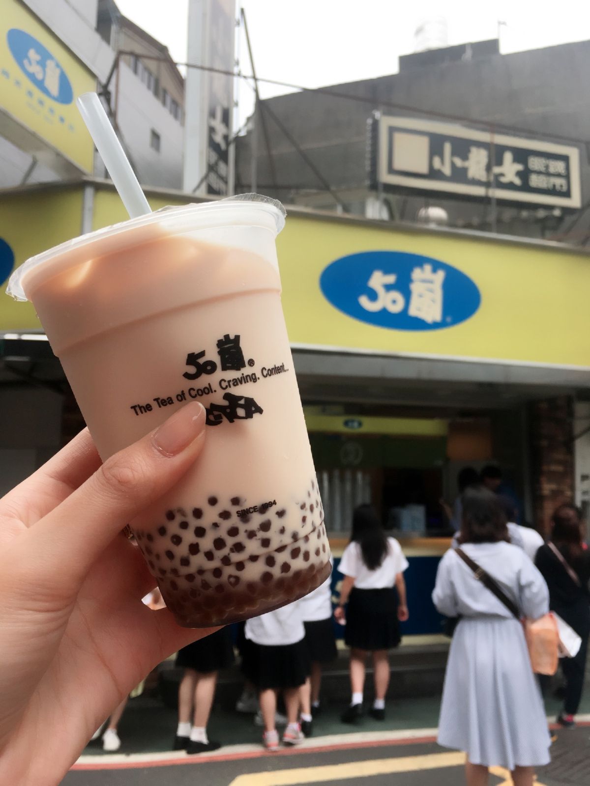 台湾のお菓子とタピオカ💘
日本のお菓子がこんな表現になるんだ〜って楽しい😊