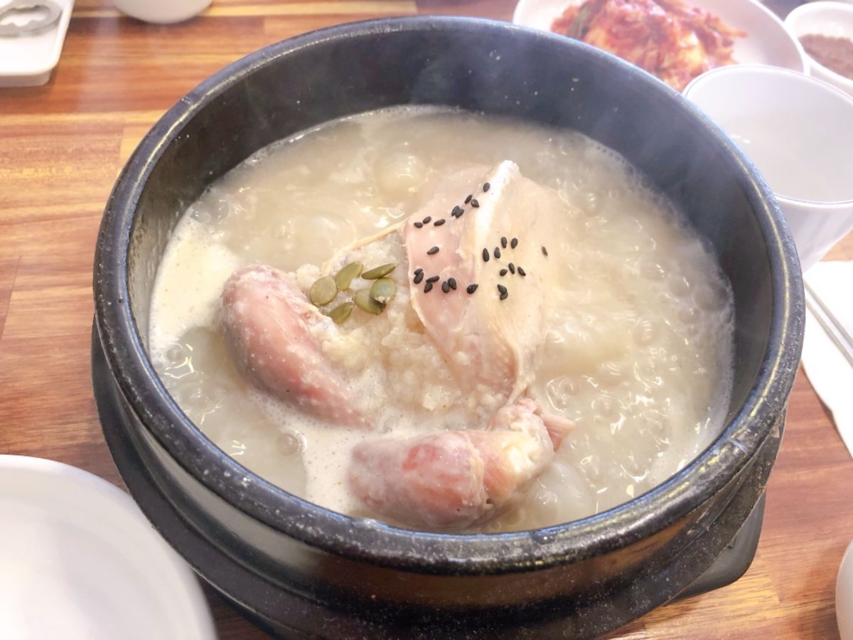 日本では食べられないユッケビビンバと、トロトロにほどける絶品サムゲタン。
