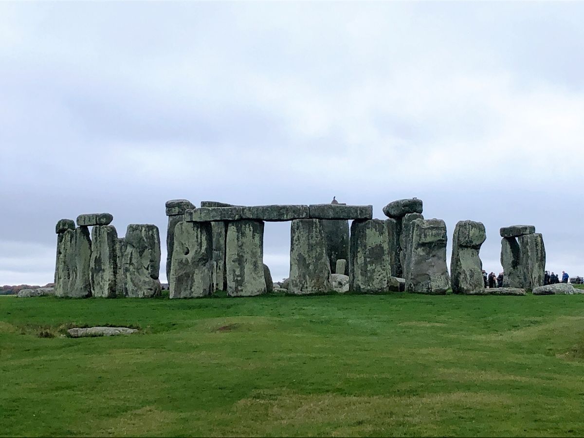 ストーンヘンジ。ロンドンから2時間弱の旅。