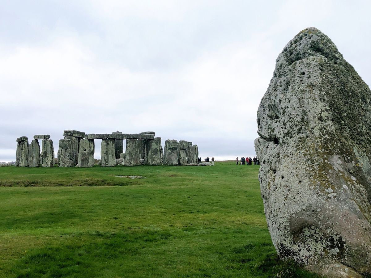 ストーンヘンジ。ロンドンから2時間弱の旅。
