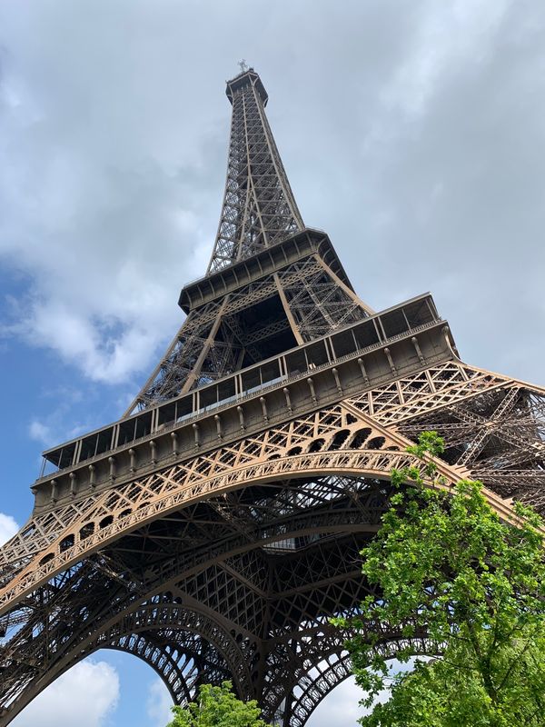 フランス・パリ「パリ😊」の写真：色んな角度からのエッフェル塔😊
感動した...