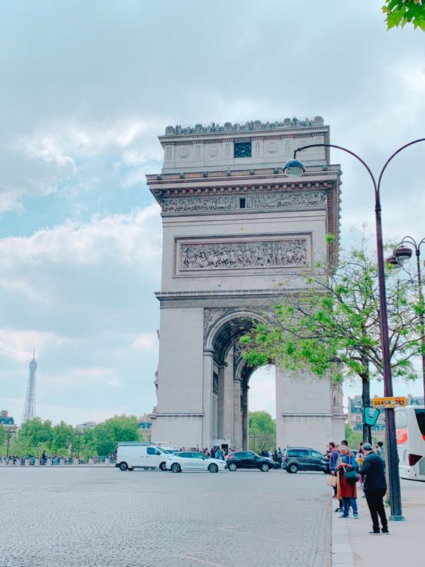 フランス・パリ「パリ😊」の写真：凱旋門