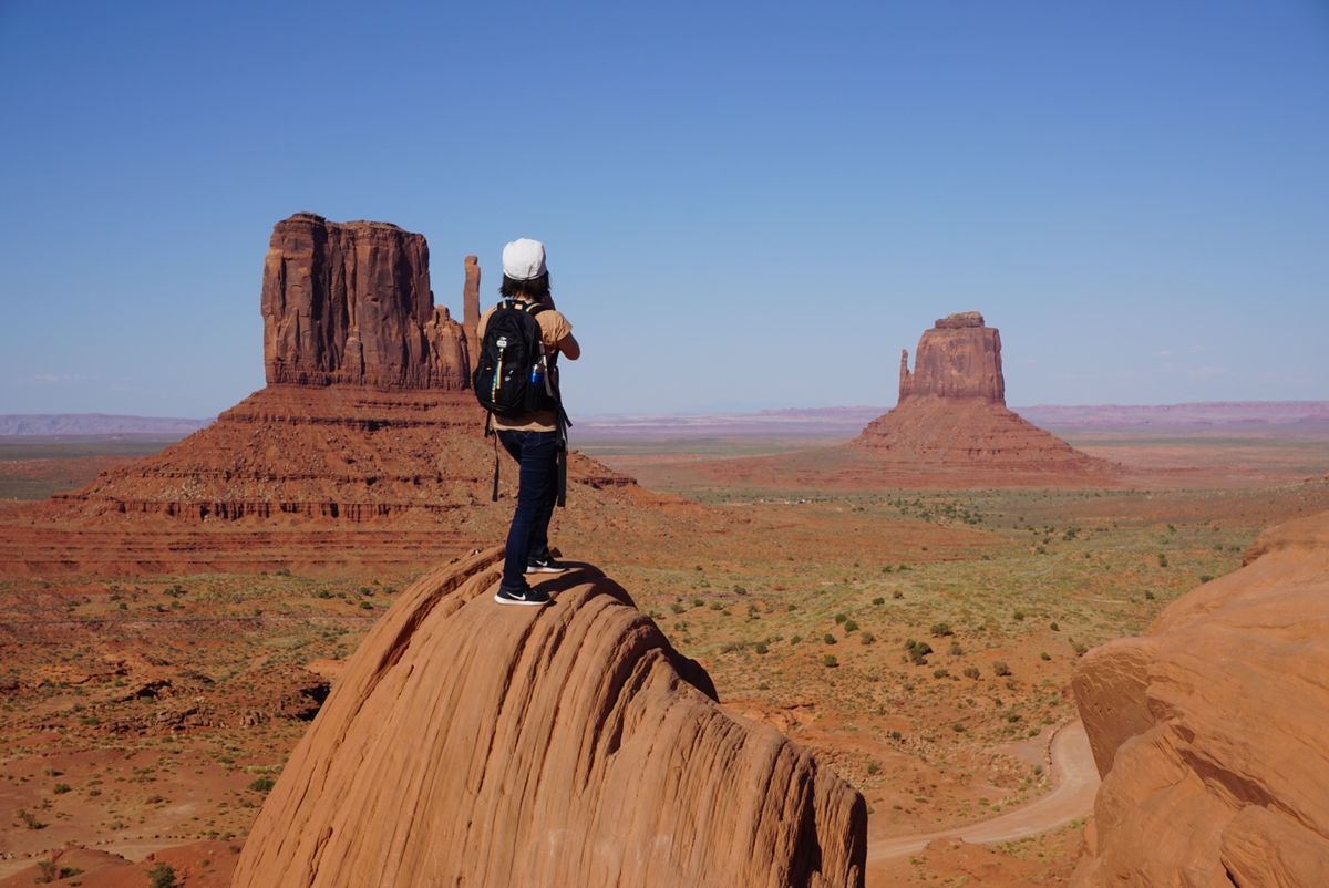 モニュメントバレー！