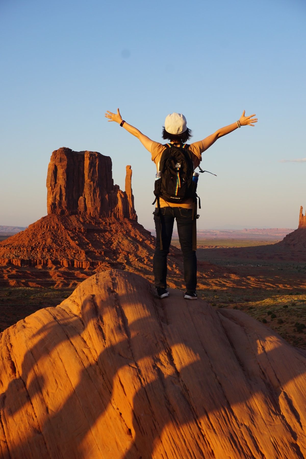 モニュメントバレーのサンセット！