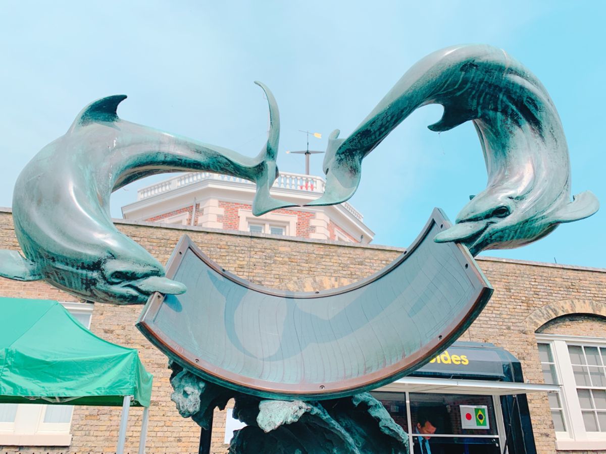 グリニッジ天文台へ。
緑がたくさん、綺麗な公園、世界の時間の中心。素敵なところ。