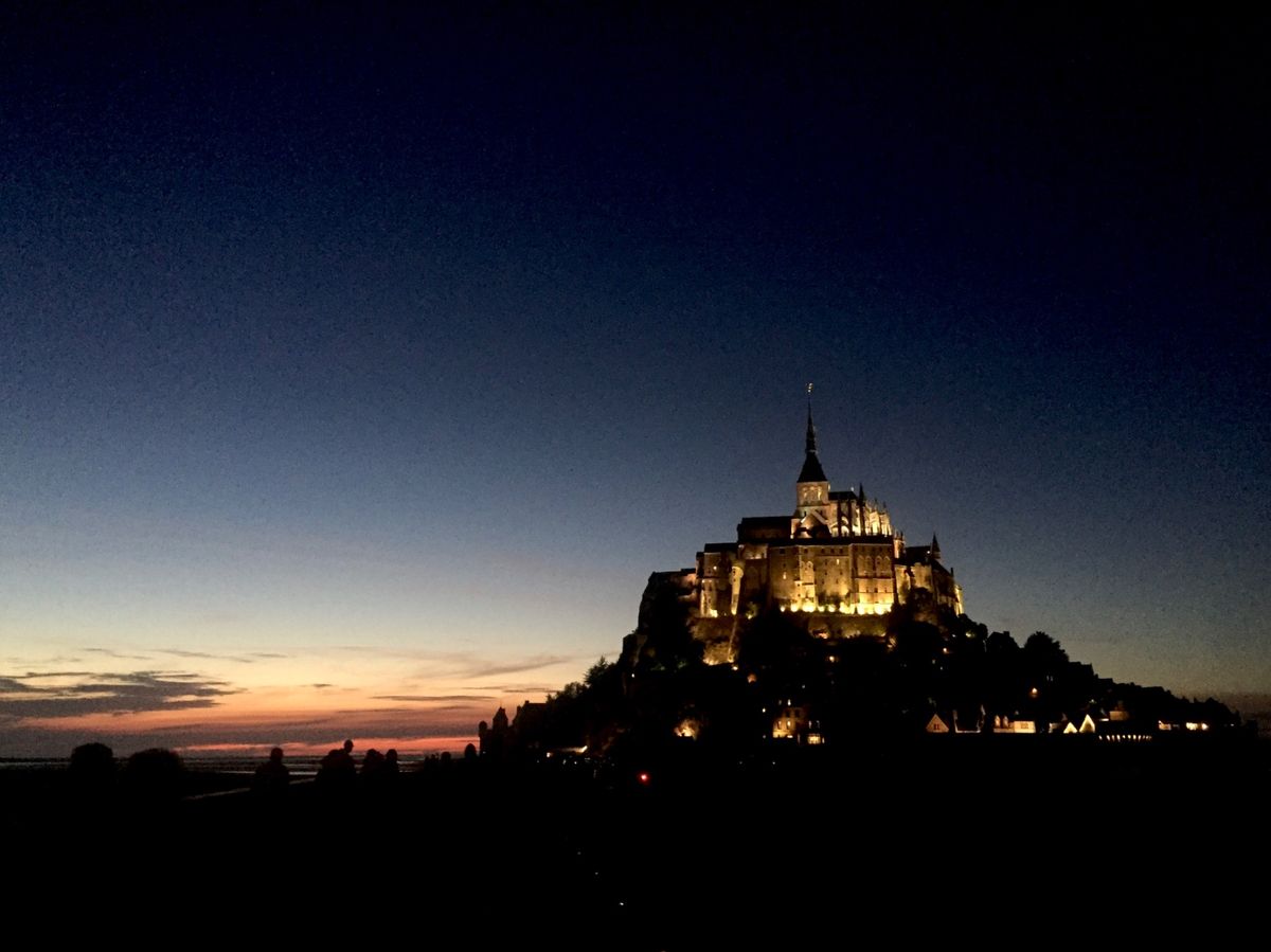 モンサンミッシェルは本当に人生で1番感動した場所。
絶対行くべき！