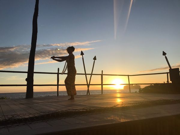 アメリカ(米国)・ハワイ島、ホノルル「ハワイ旅行」の写真：ハワイ島はゆったりと時間が流れています。