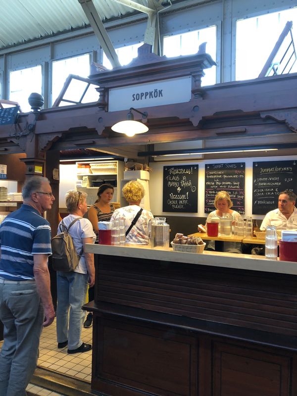 フィンランド・ヘルシンキ「ひとり旅」の写真：SOPPAKEITTIO-
ヘルシンキで...