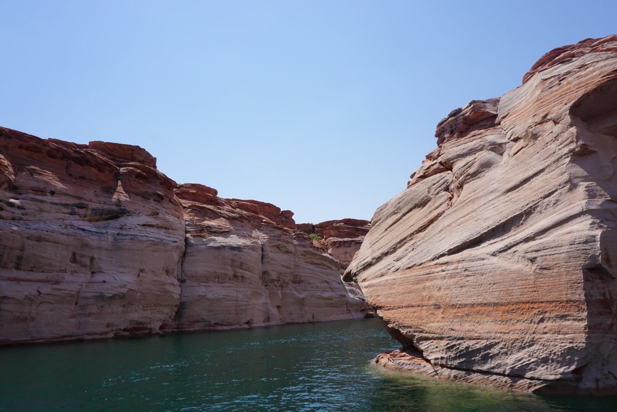 レイクパウエルでボートツアーに参加しました！