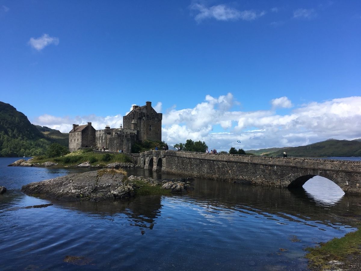 3rd day at Scotland 
The castle and b...