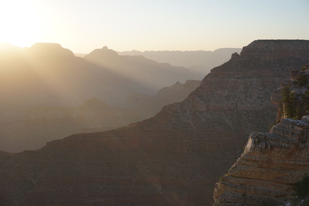 サンライズinグランドキャニオン