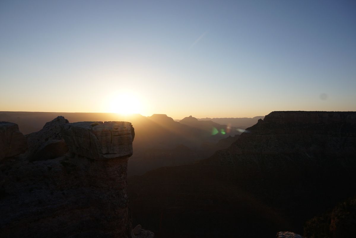 サンライズinグランドキャニオン