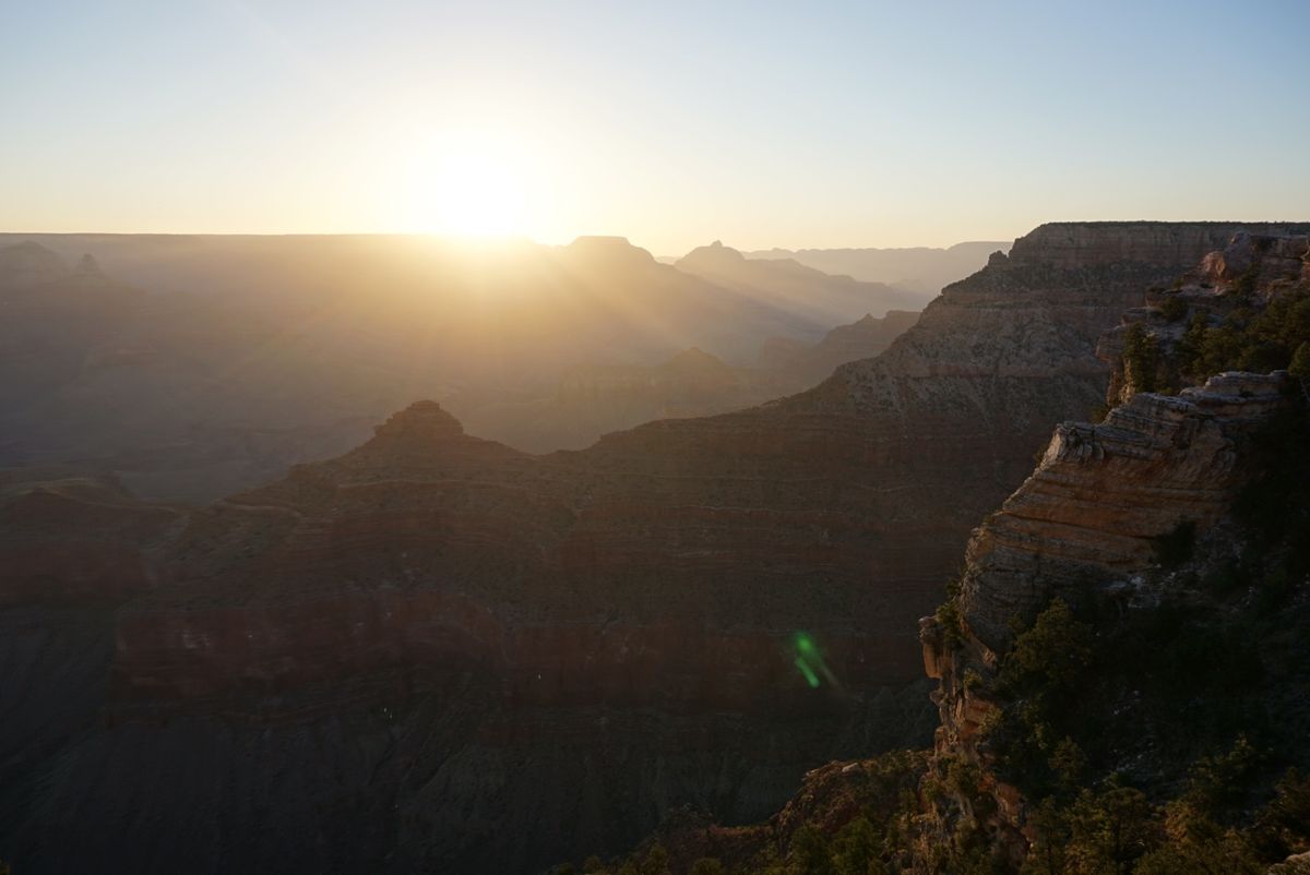 サンライズinグランドキャニオン