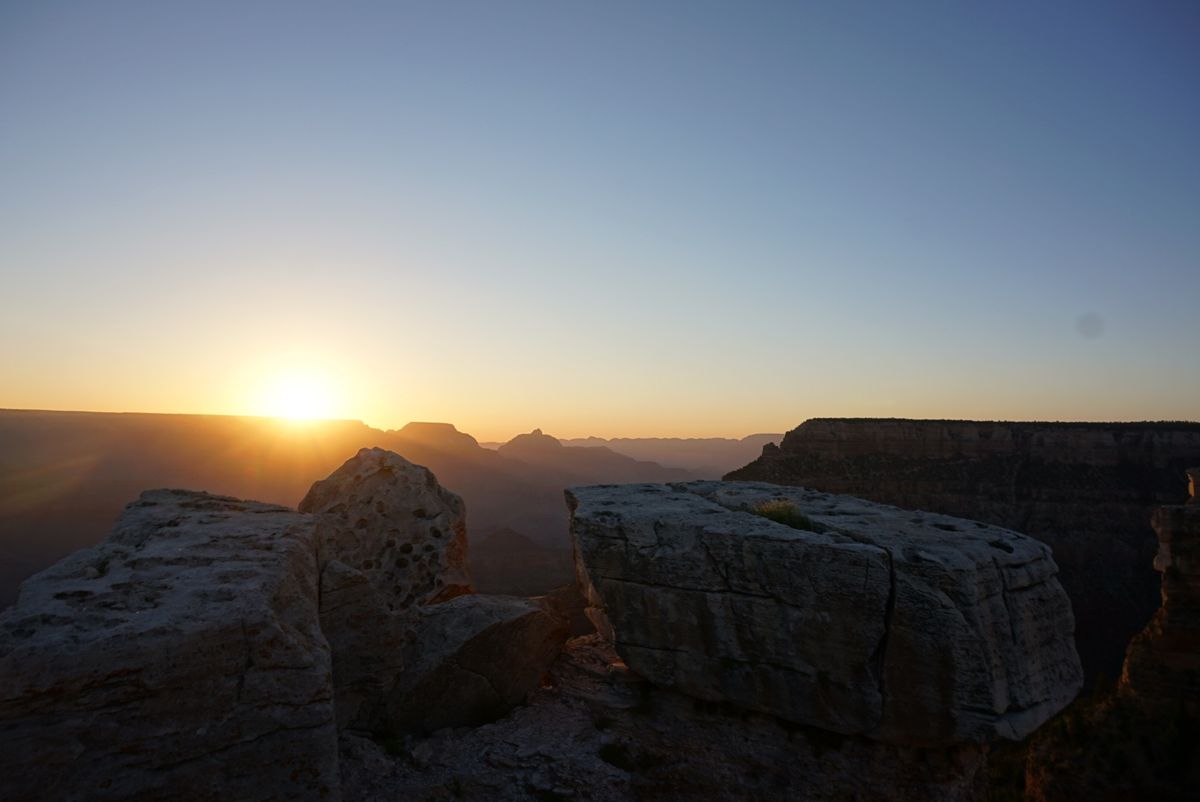 サンライズinグランドキャニオン