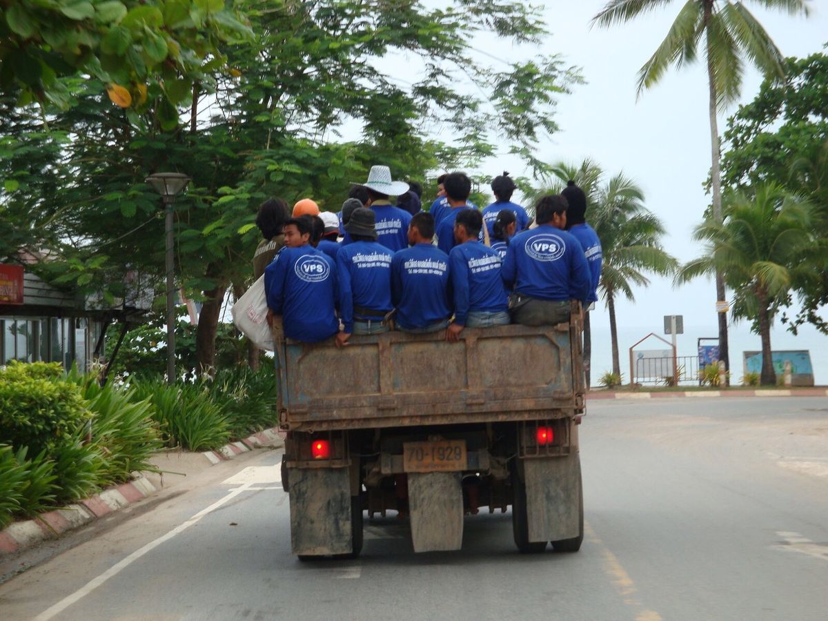 krabi（クラビ）
レンタルバイクをして近くをまわってみた。