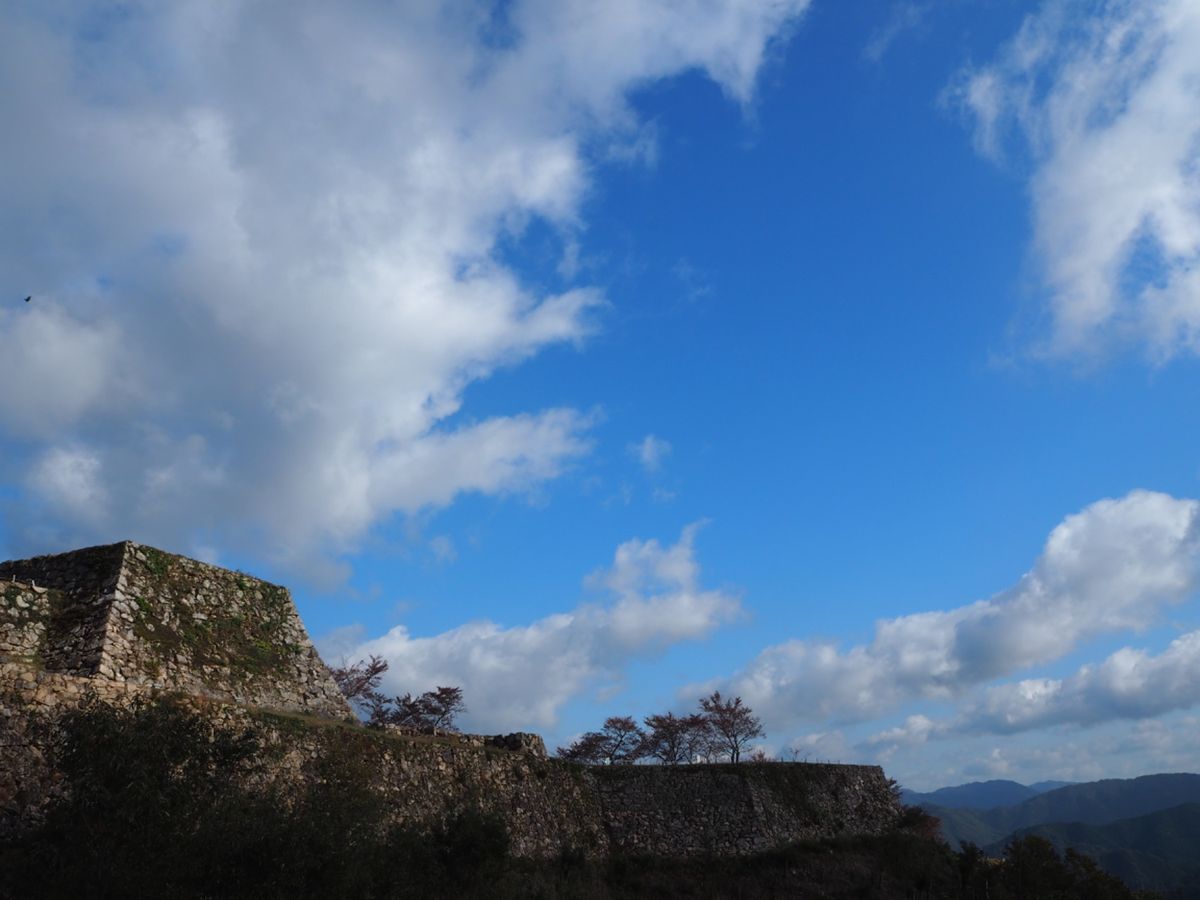 約40分で竹田城跡へ。