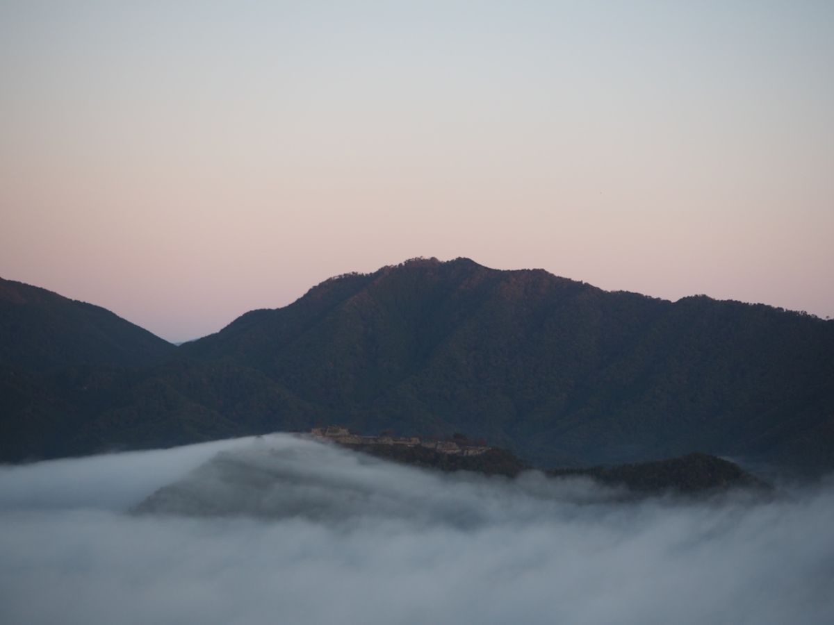 雲海見れたー。