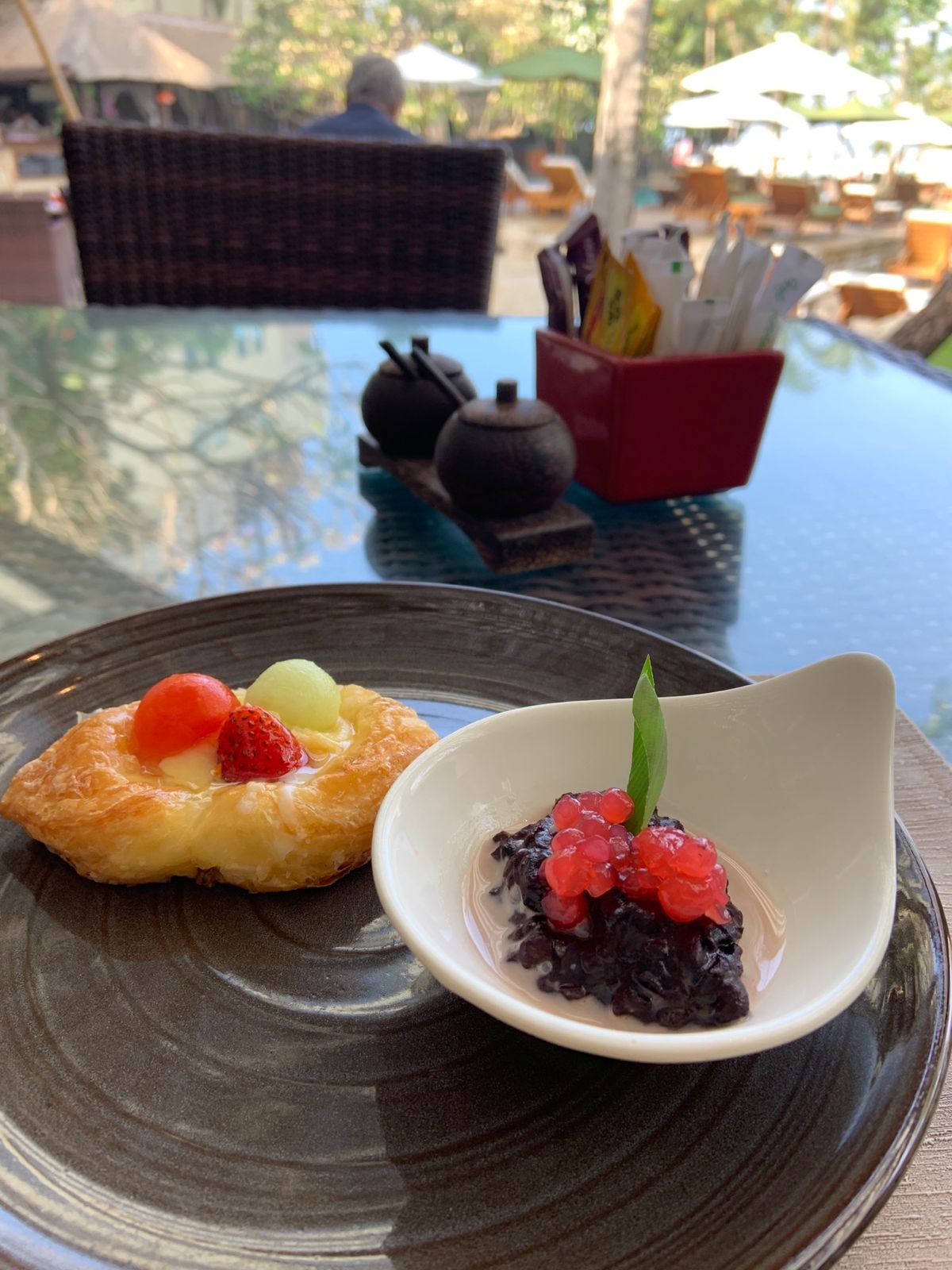 朝からたくさん食べちゃうブュッフェ❤️