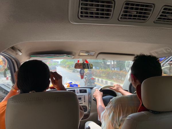 インドネシア・スミニャック、ウブド、ライステラス、ホテルリゾート、エレファントライド「2019 母娘初二人旅  バリ島」の写真：2日目は車を1日チャーターして行きたいと...