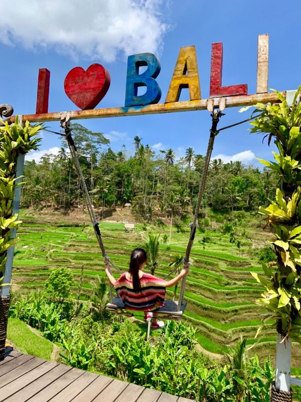 インドネシア・スミニャック、ウブド、ライステラス、ホテルリゾート、エレファントライド「2019 母娘初二人旅  バリ島」の写真：ライステラスでランチを😋   インスタ映...