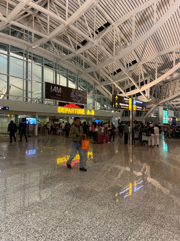 インドネシア・スミニャック、ウブド、ライステラス、ホテルリゾート、エレファントライド「2019 母娘初二人旅  バリ島」の写真：デンパサール国際空港✈️   思っていた...