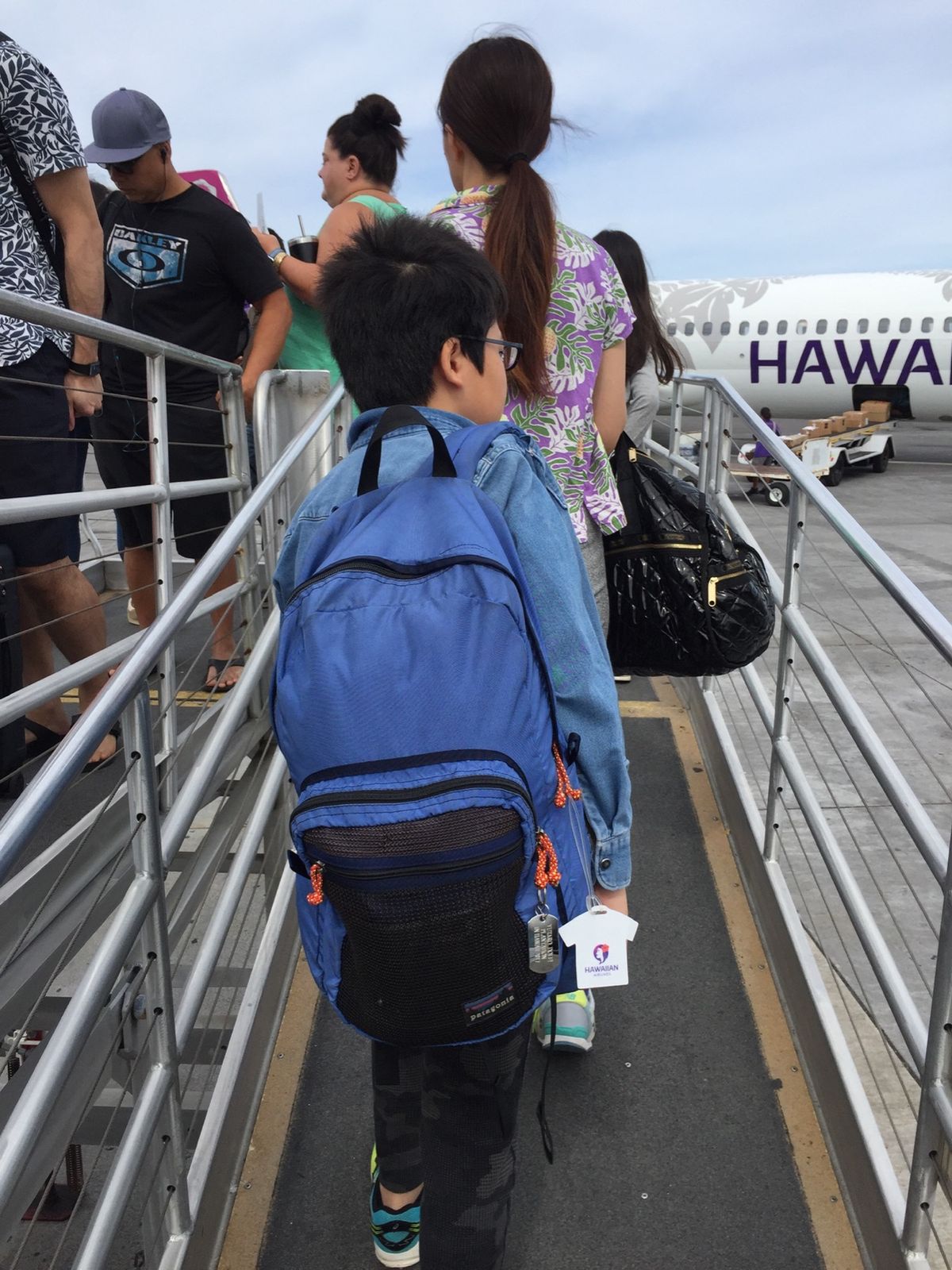 レンタカーを返し、ビッグアイランドに別れを告げ、ホノルルによることなく直接...