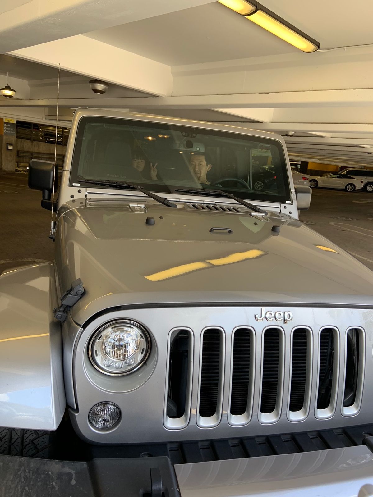 今回の旅の相棒はなんとjeep❗️  ハーツのゴールドリワーズメンバーで勝...