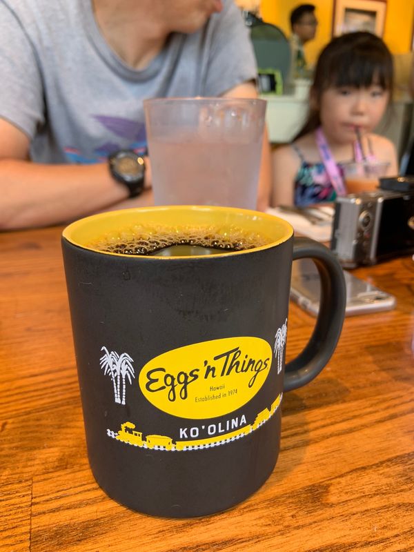 アメリカ(米国)・クアロアランチ「2019 ワイキキビーチ改修前❗️オアフ島家族旅行」の写真：スワップミートの後はコオリナに移動してエ...