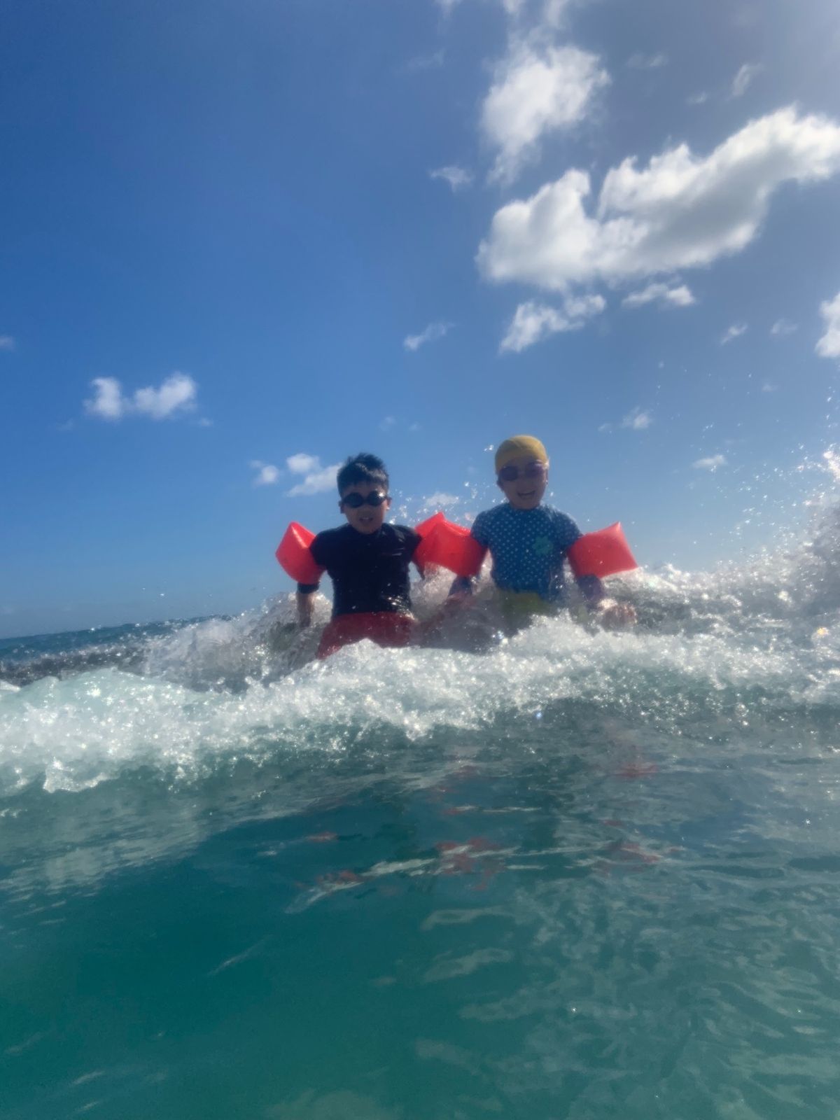 アウラニから戻ってすぐにワイキキビーチ🏖へ。
