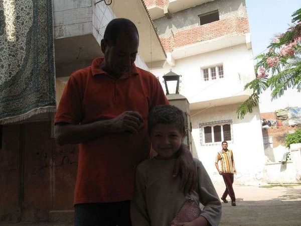 エジプト・ギザ「2010年 エジプト　エジプト人と過ごすサハラ砂漠とギザのピラミッド」の写真：村の子供 6