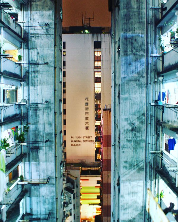 香港・香港「2017年香港」の写真：宿泊施設からの眺め。この年は前半旺角のゲ...