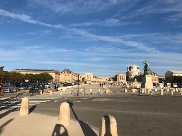 フランス・パリ「仕事でヴェルサイユ」の写真