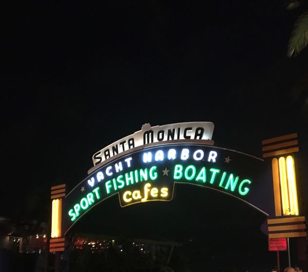 アメリカ(米国)・ロサンゼルス、ラスベガス、ニューオーリンズ 、シカゴ、ニューヨーク「アメリカ縦横断旅　ひとり旅🇺🇸」の写真：DAY1
Santa Monica b...