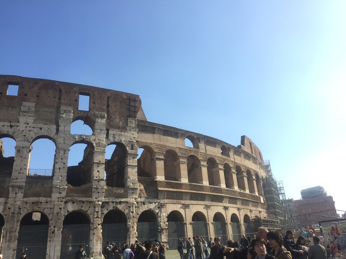 イタリア🇮🇹と言えばコロッセオ😎
