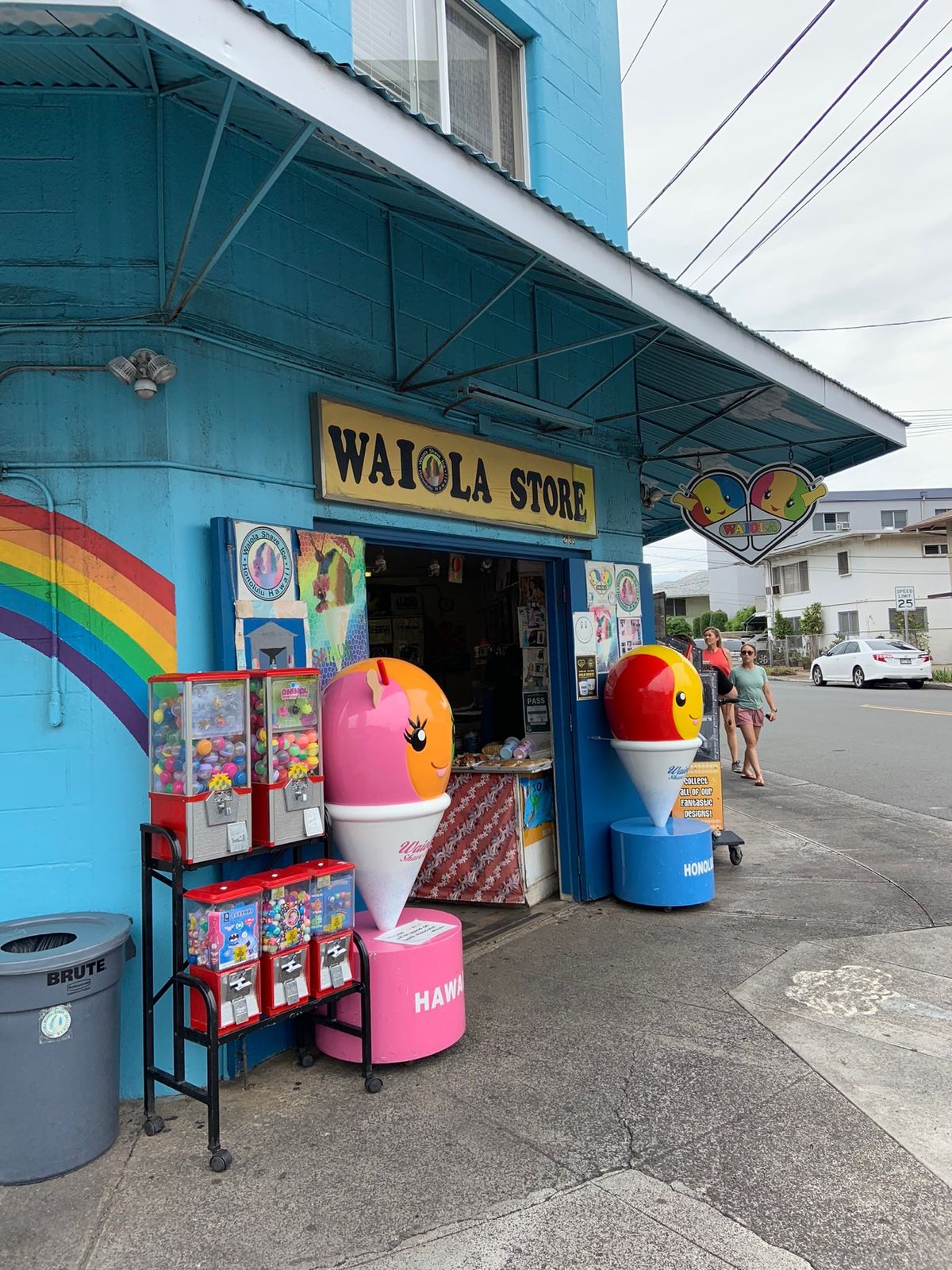 コーヒーの次は子供達のお楽しみ🍧シェイブアイス✨  オバマ大統領が食べてい...