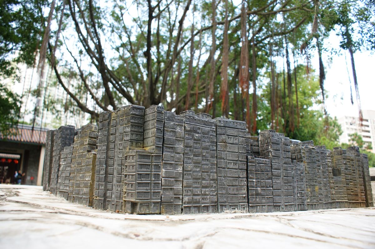 九龍城の九龍塞城公園。度々訪れる場所。