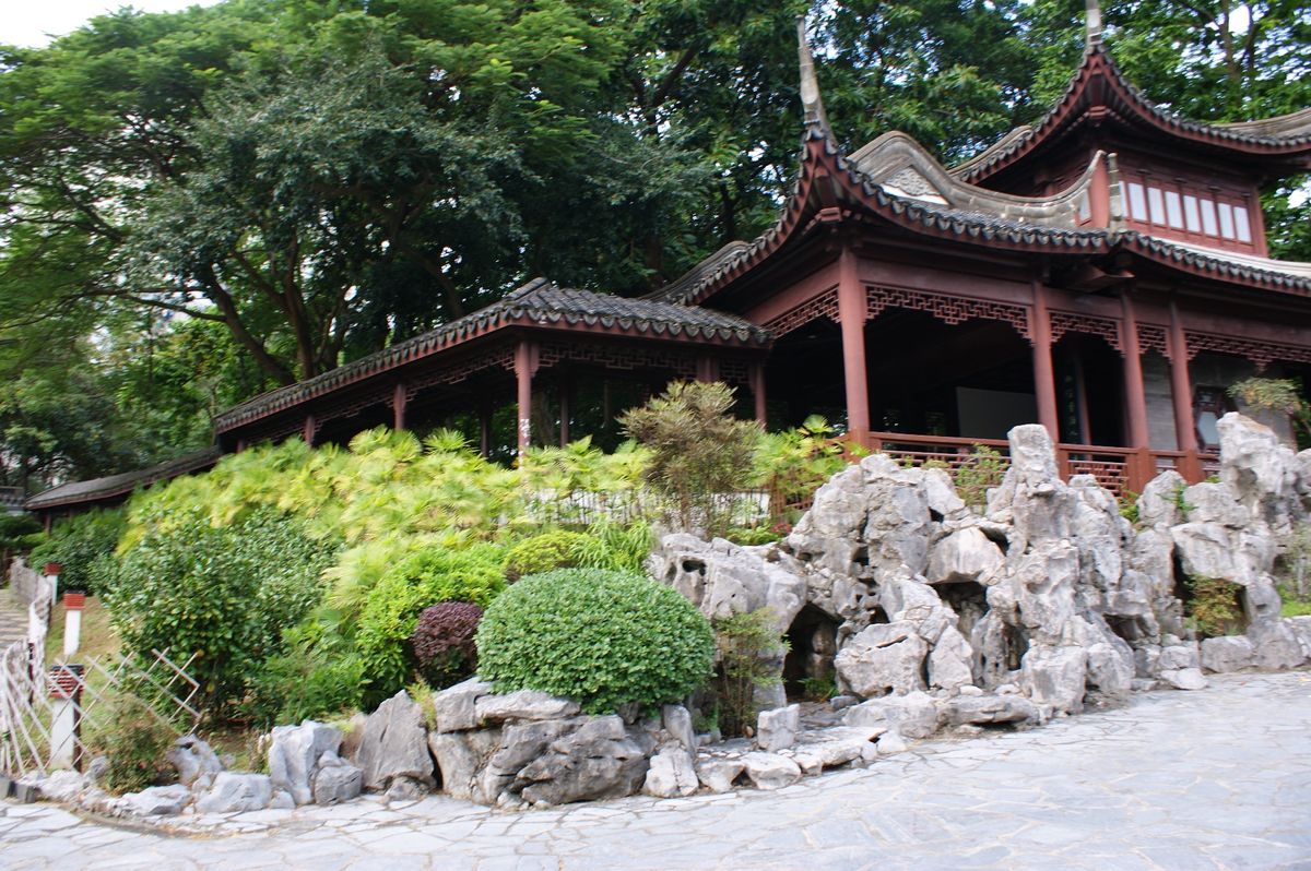 九龍城の九龍塞城公園。度々訪れる場所。