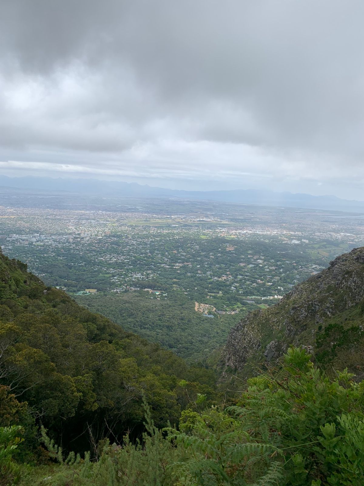 Hiking at the Table Mountain