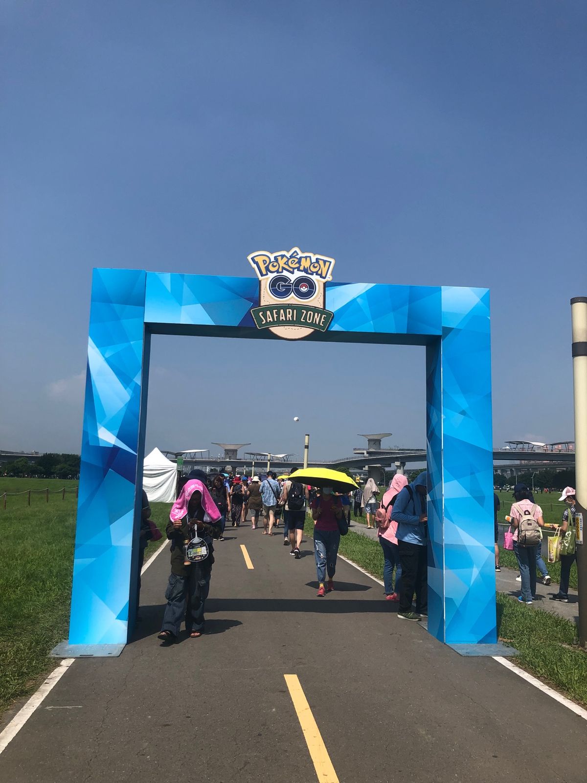 台北のお隣、新北の大都会公園でポケモンGOサファリーゾーンを楽しむ