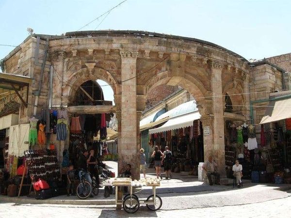 イスラエル・エルサレム「2010年 イスラエル　エルサレム　ベツレヘム分離壁」の写真：旧市街