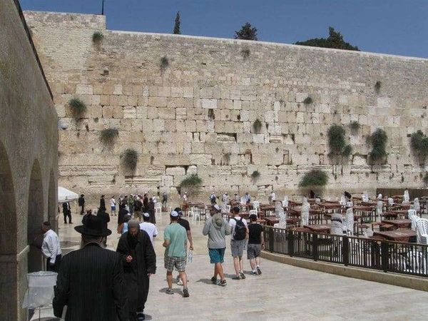 イスラエル・エルサレム「2010年 イスラエル　エルサレム　ベツレヘム分離壁」の写真：嘆きの壁