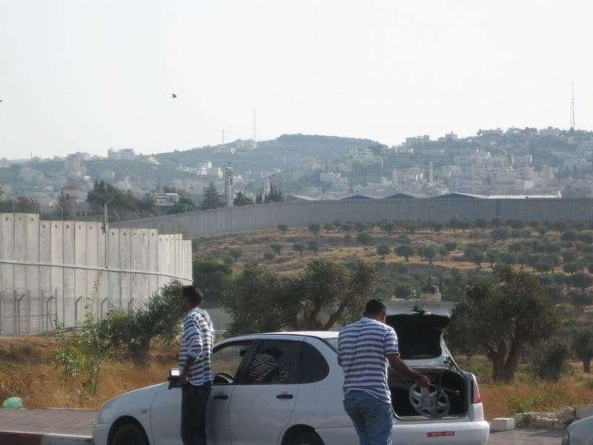 分離壁イスラエル側