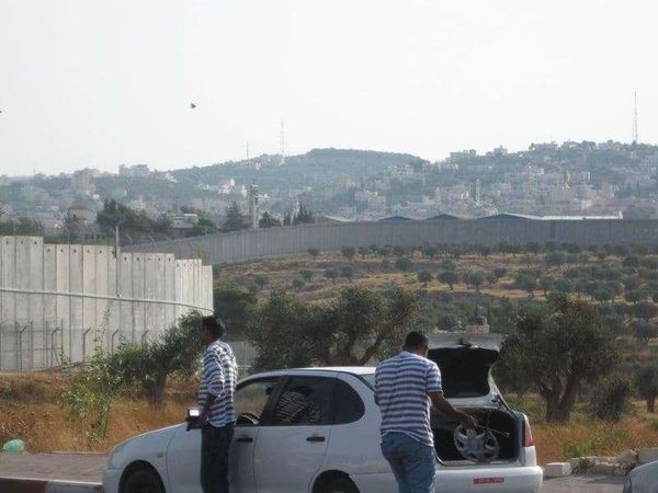 パレスチナ・ベツレヘム「2010年 エルサレム　ベツレヘム分離壁」の写真：分離壁イスラエル側