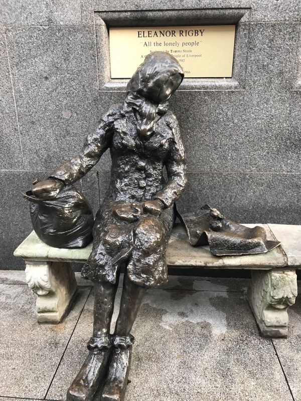 イギリス(英国)・ロンドン、リバプール「ロック聖地巡礼」の写真:聖地巡礼。
随所にビートルズ。