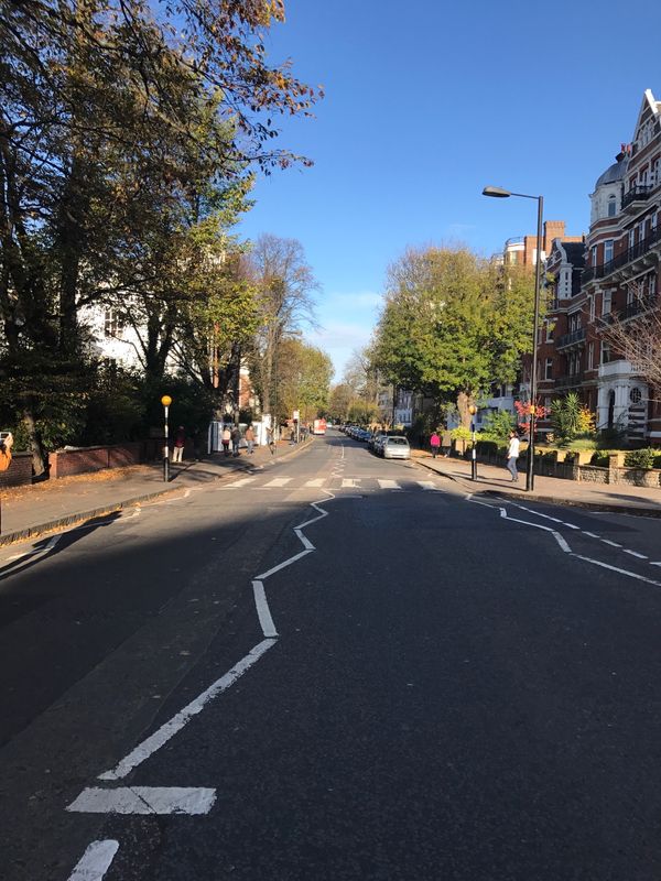 イギリス(英国)・ロンドン、リバプール「ロック聖地巡礼」の写真:アビーロード来た!
アビーロードスタジ...