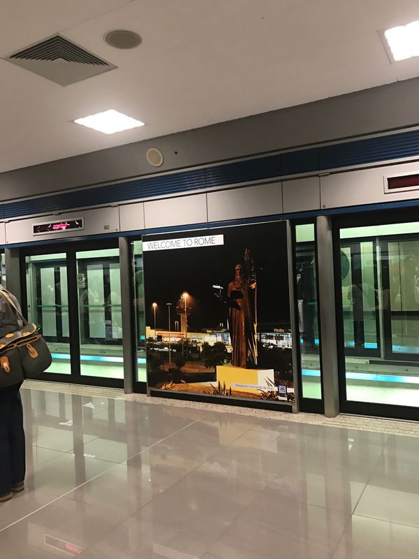 イタリア・ローマ、ナポリ「イタリアでやりたい事」の写真：ローマフィウミチーノ空港（別名・レオナル...