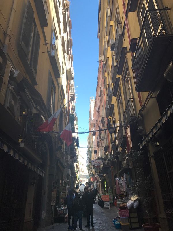 イタリア・ローマ、ナポリ「イタリアでやりたい事」の写真：スパッカナポリの街並み
