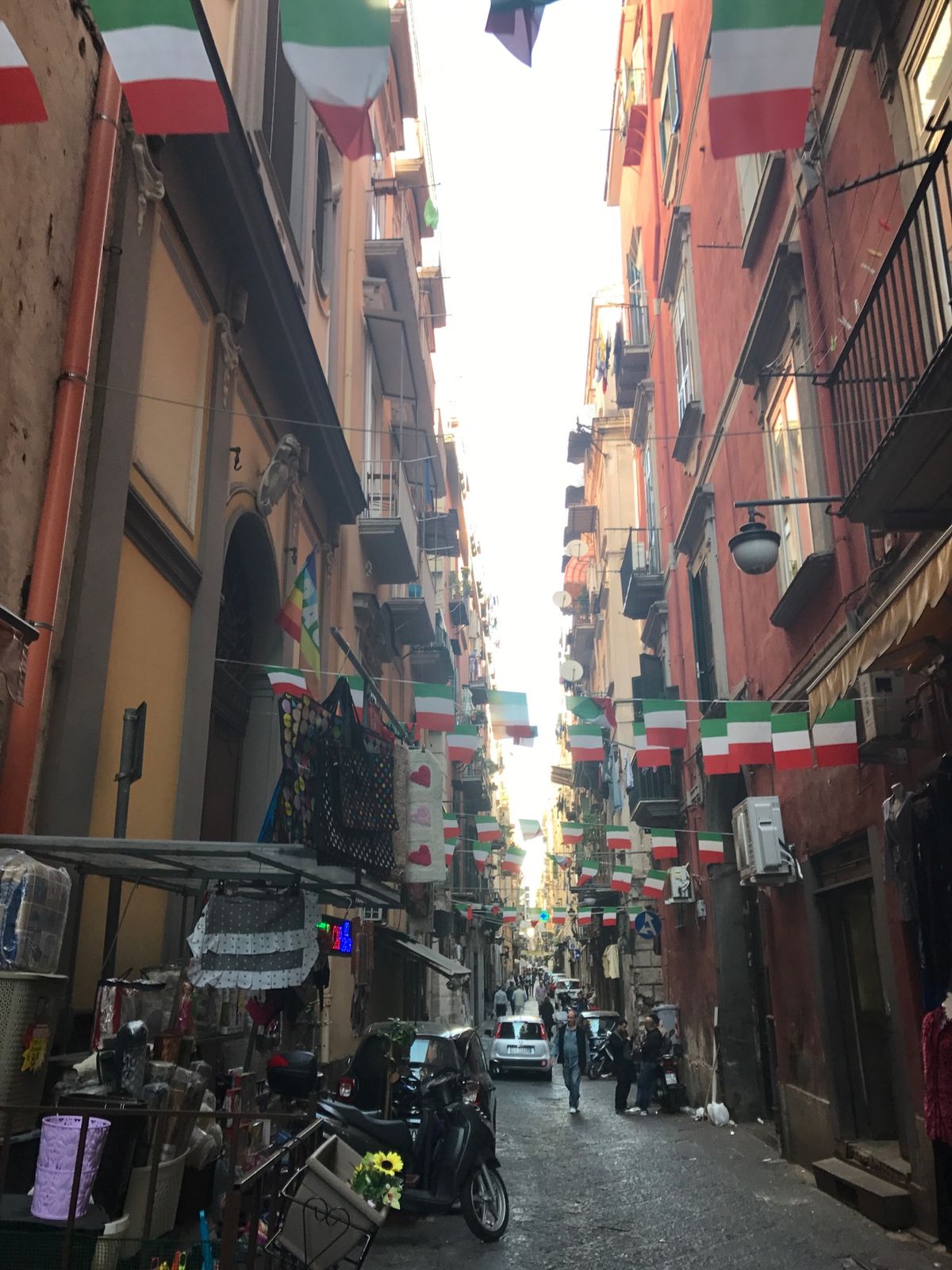 スパッカナポリの街並み